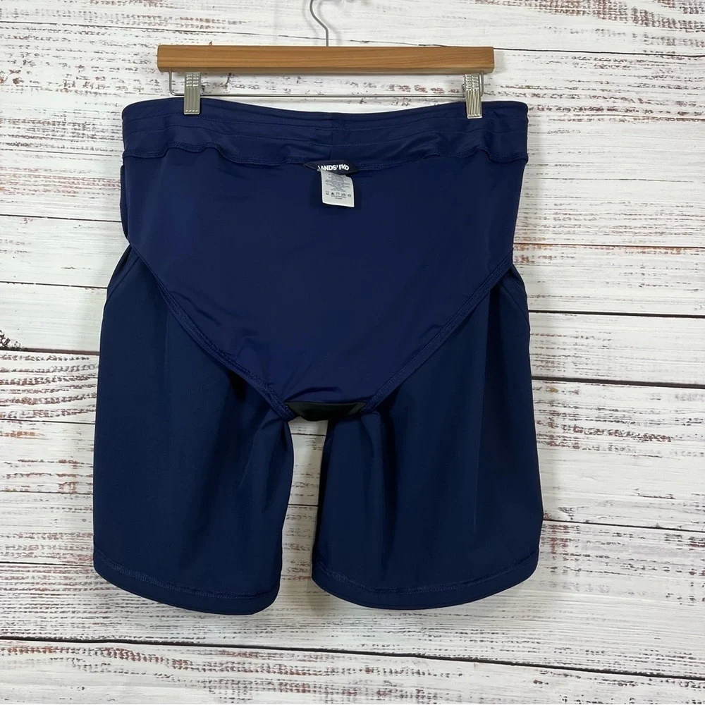 Lands End Navy Swim Shorts